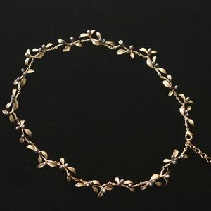 Michael Michaud Olive branch Necklace